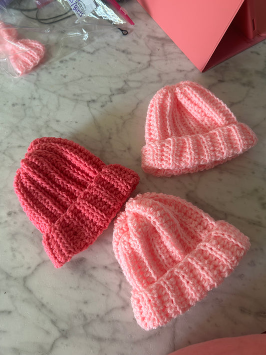 Baby girl beanies