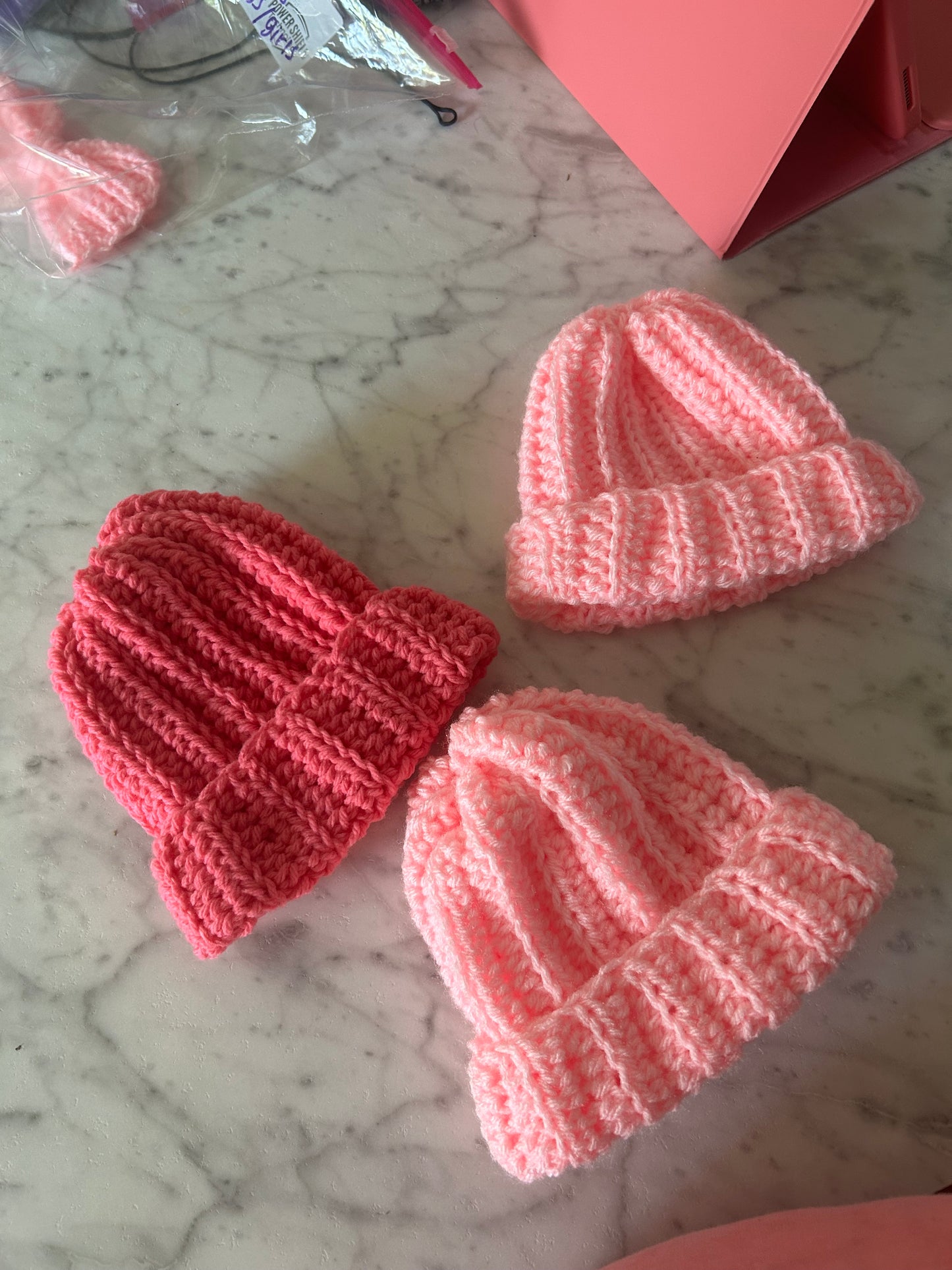 Baby girl beanies