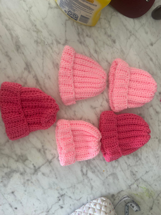 Baby girl beanies