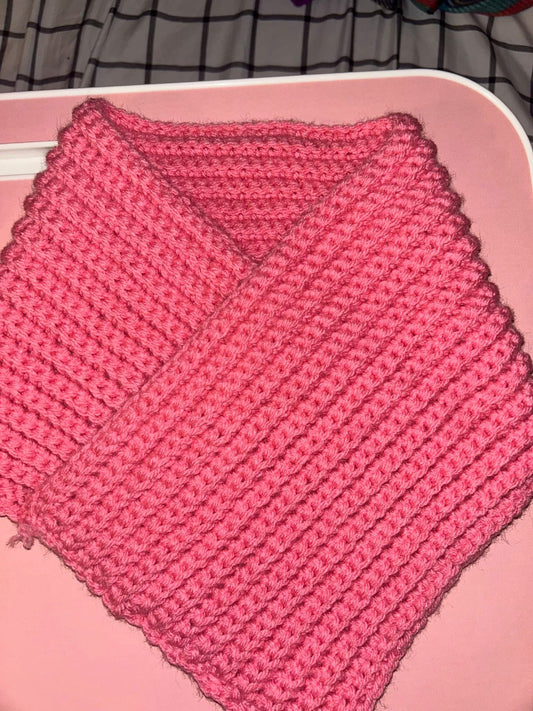 Winter neck scarf